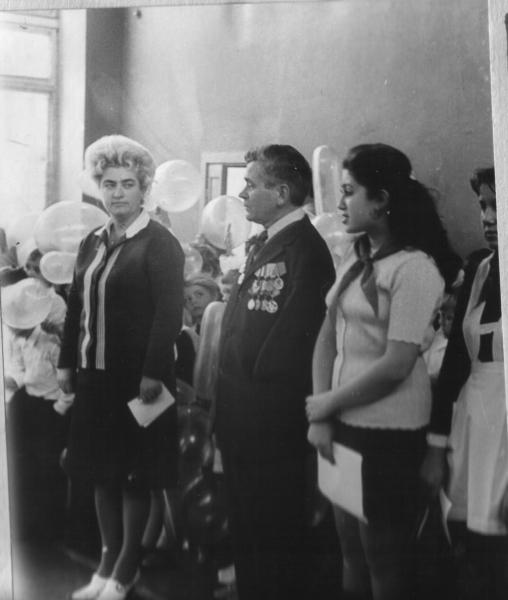 Зустріч з ветеранами, 1977 рік