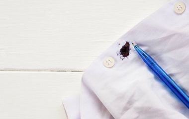Чим відіпрати чорнило від ручки з одягу